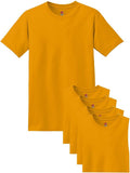 Hanes Mens Tall 100% Cotton Crew Neck Undershirts - Tagless Comfort is