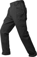 Wantdo Men's Work Pants Stretch Flex Cargo Tactical Pants