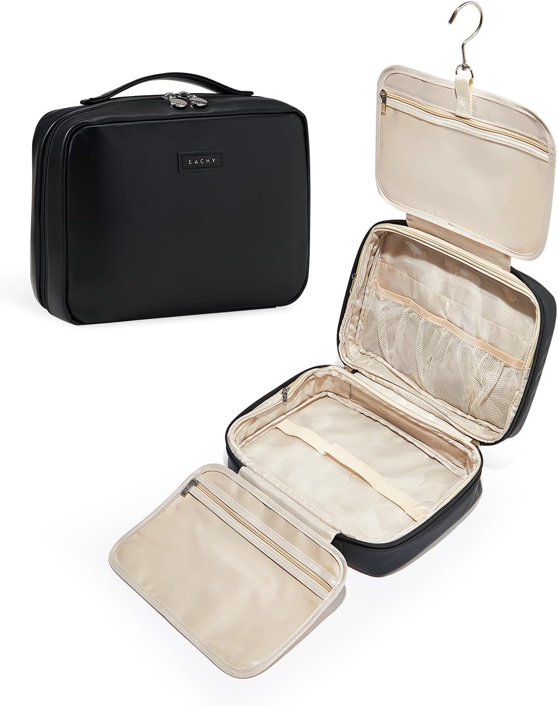 EACHY Travel Toiletry Bag: Waterproof, Spacious, and Versatile