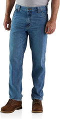 Carhartt Men's Rugged Flex Relaxed Fit Utility Jean (Style PKPL)