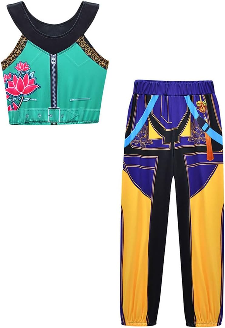 CONOB&XU Girls Halloween Cosplay Costume for Ages 4-13 Years