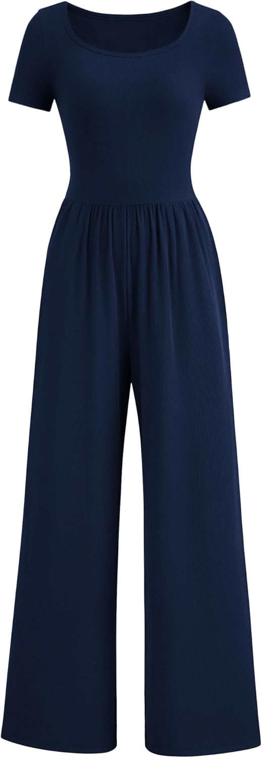 PRETTYGARDEN Women's Summer One Piece Jumpsuit for Casual Style