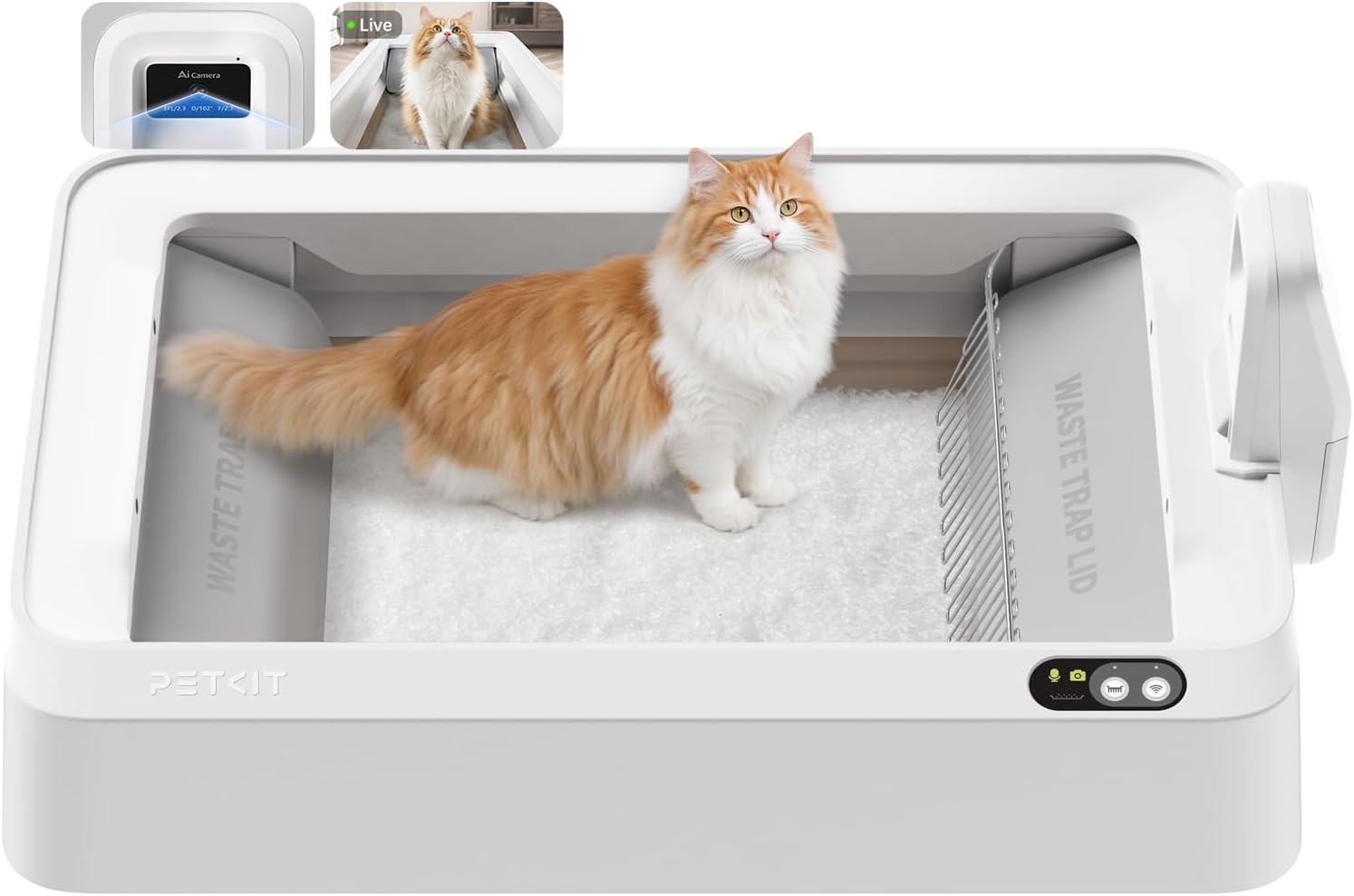 PETKIT Open-Top AI Camera Self Cleaning Cat Litter Box Review
