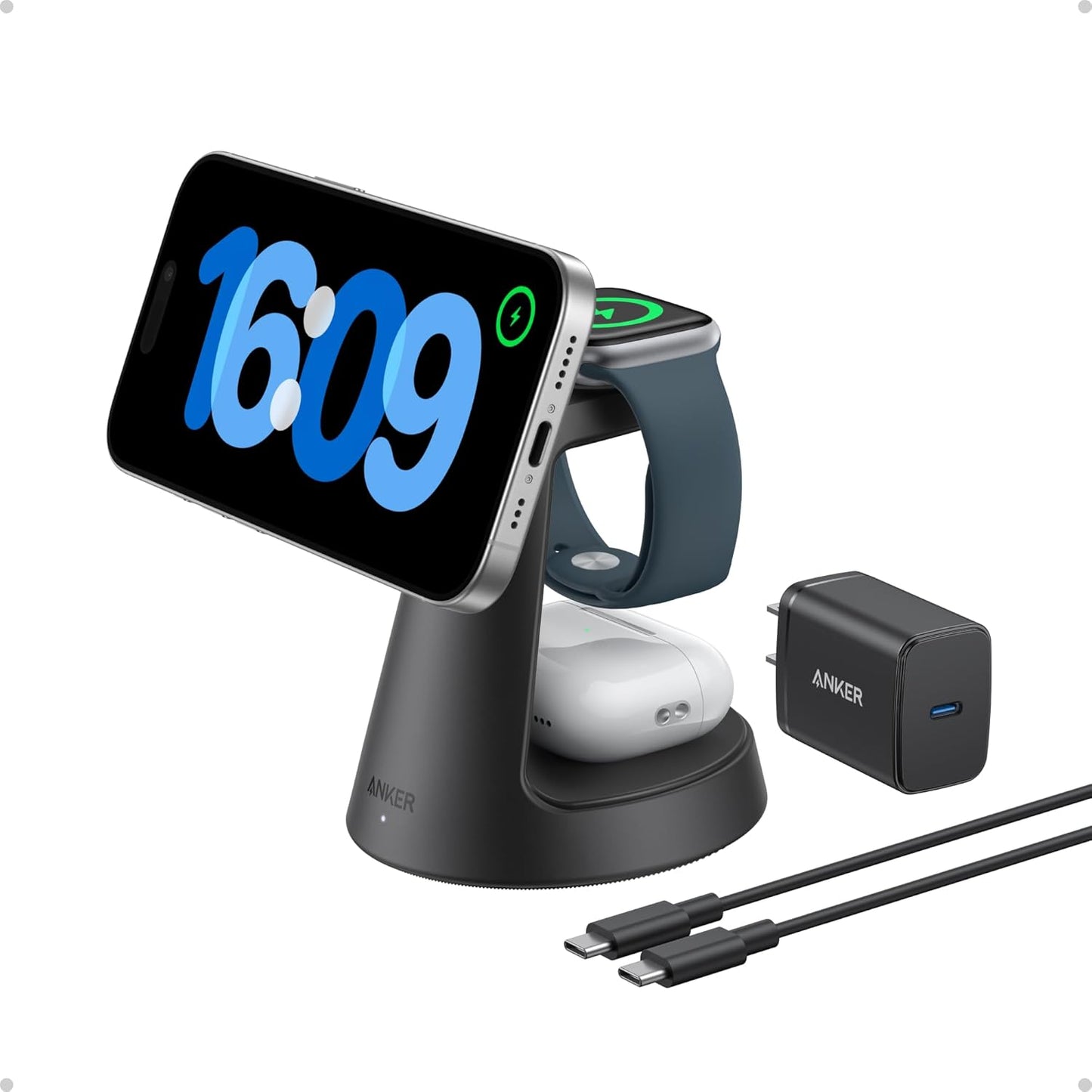 15W MagSafe Wireless Charger Dock Stand