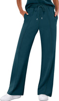 Wide Leg Sweatpants for Women - High Waist Baggy Flared Joggers