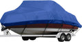 Seamander Waterproof Boat Cover 19 to 20 ft Pacific Blue - Heavy Duty