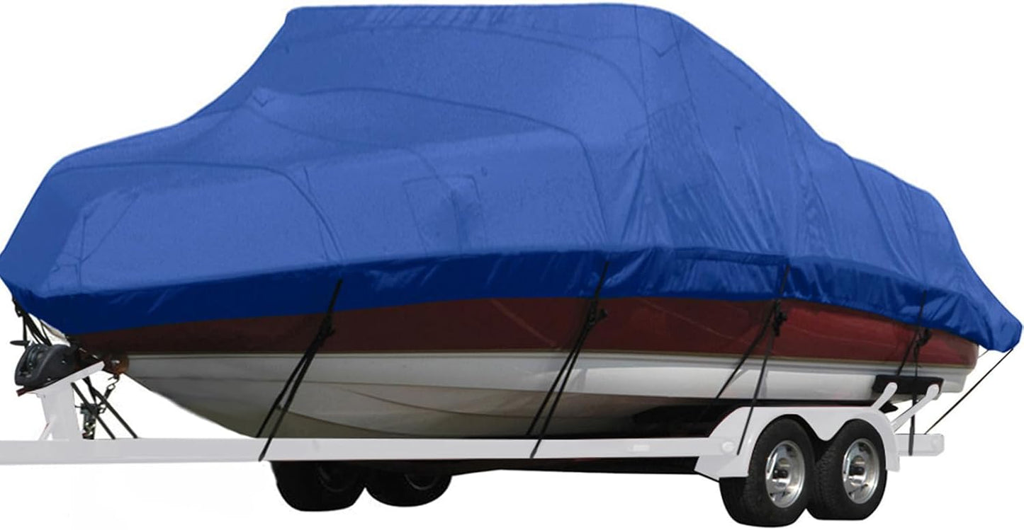 Seamander Waterproof Boat Cover for 23ft to 24ft Boats