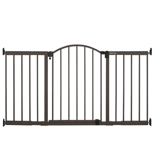 Ingenuity Decorative Extra Wide Baby Gate for Safety and Style