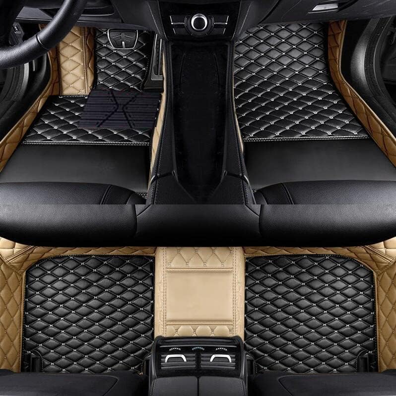 Custom Fit Car Floor Mats - Waterproof PU Leather for All Vehicles