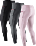 NELEUS Men's Dry Fit Compression Baselayer Pants - Breathable Running