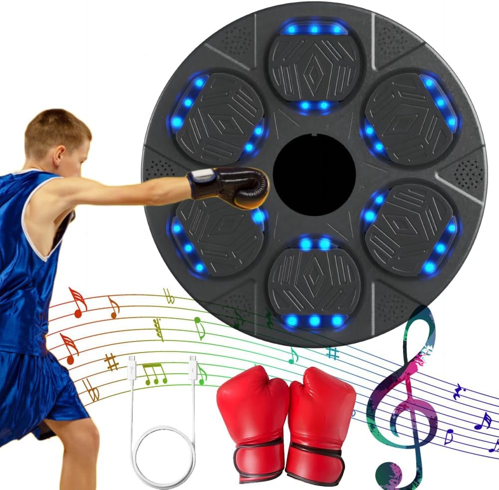 2024 Smart Bluetooth Boxing Machine with Gloves - Family Workout Wonder