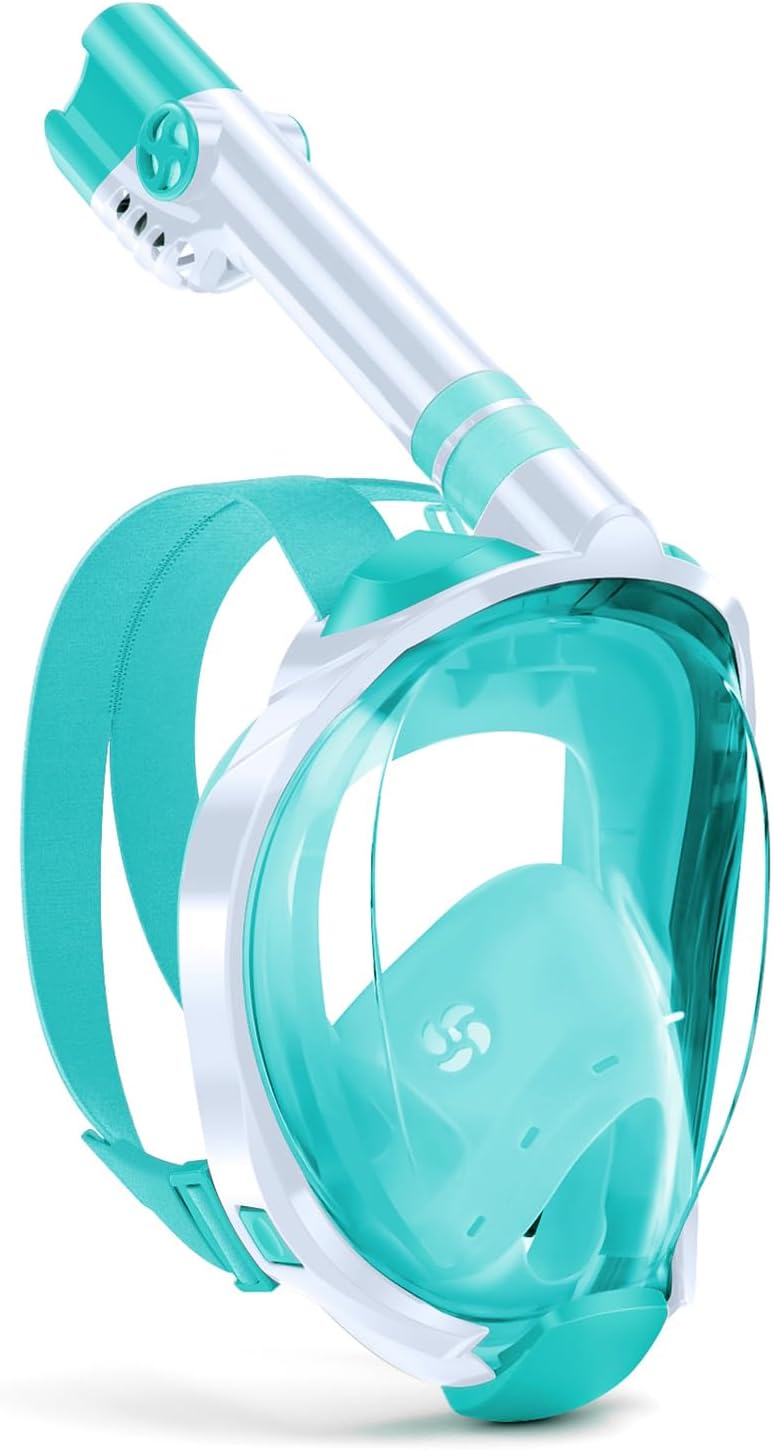 W WSTOO Kids Full Face Snorkel Masks for Beginners and Fun