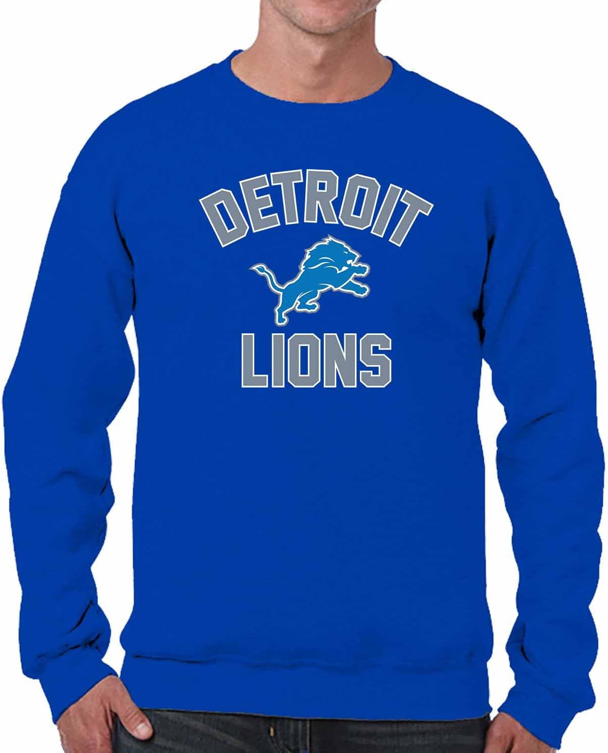 Detroit Lions Crewneck Sweatshirt - Ultimate Comfort & Style