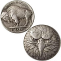 Antique Dollar Coin Indian Buffalo for Collectors and History Lovers