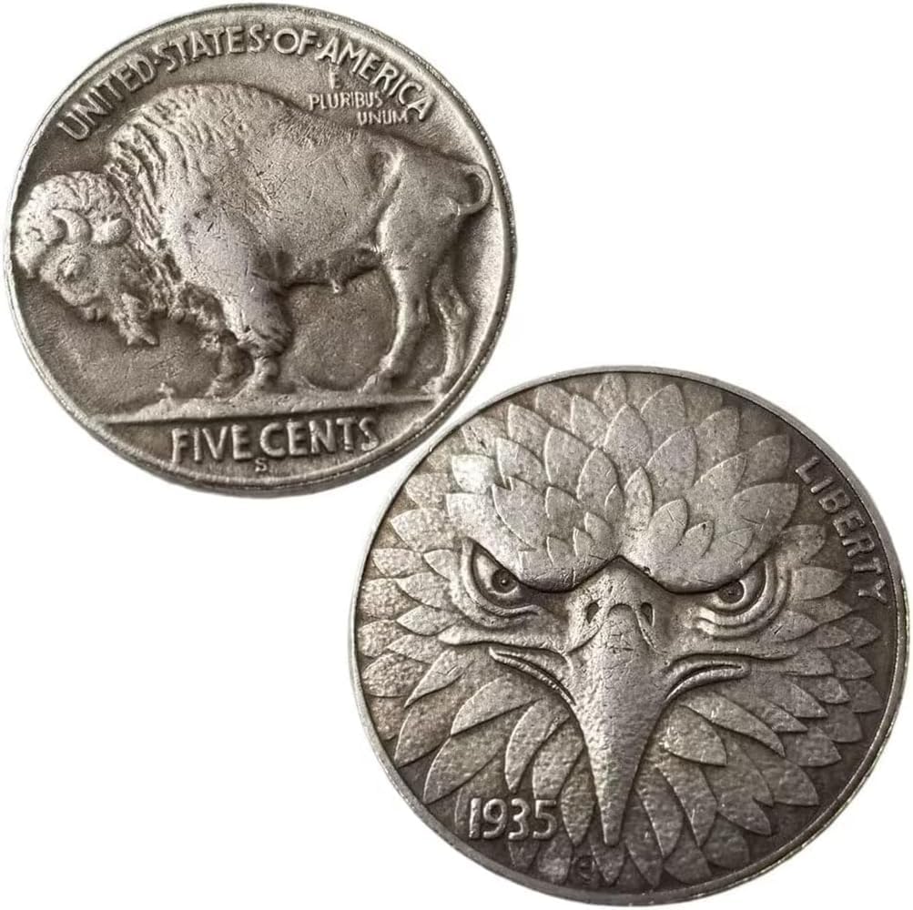 Antique Dollar Coin Indian Buffalo for Collectors and History Lovers