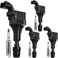 Set of 4 UF491 Ignition Coil Pack and XP5263 Spark Plugs - Reliable