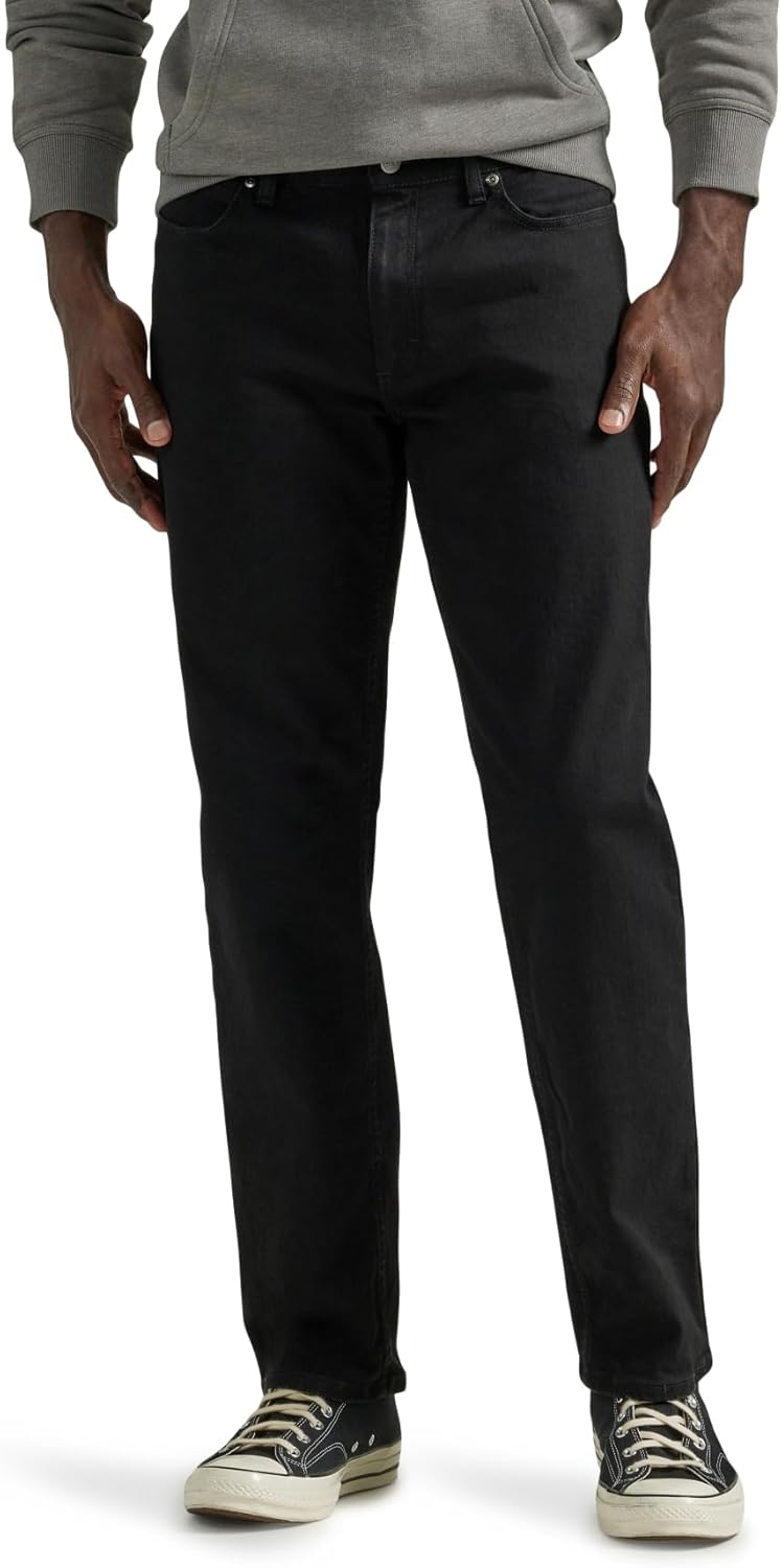 Lee Mens Legendary Relaxed Straight Jean for Comfort and Style