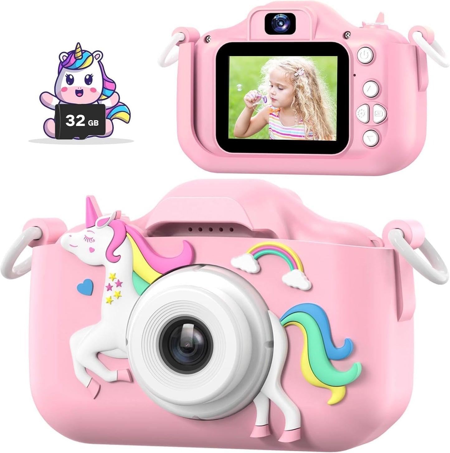 Mgaolo Kids Camera: Portable Digital Gift for Ages 3-12