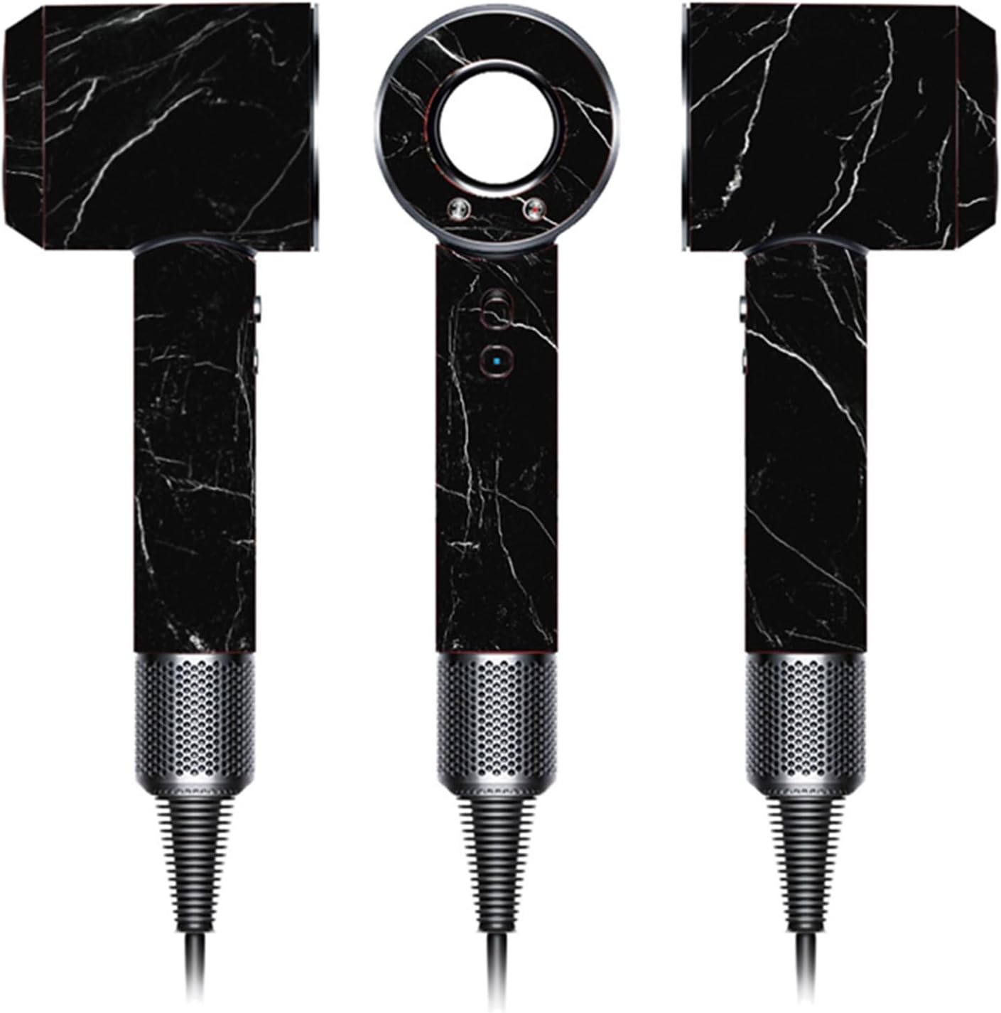 Protective Black Marble Skin for Dyson Hairdryer