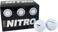 Nitro Maximum Distance Golf Balls - Enhanced Longevity
