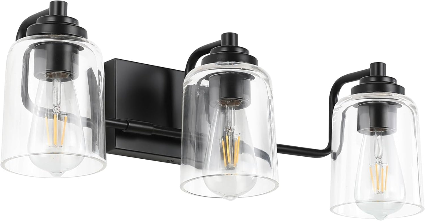 SOLFART 3 Lights Bathroom Light Fixtures for Modern Spaces
