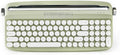 YUNZII Upgraded Wireless Retro Keyboard - Typewriter Style with Stand