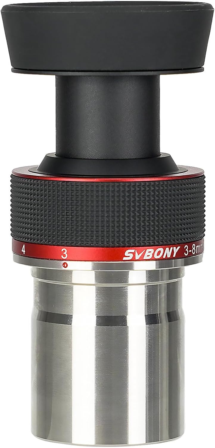 SVBONY SV215 Zoom Eyepiece for High Power Lunar Observing