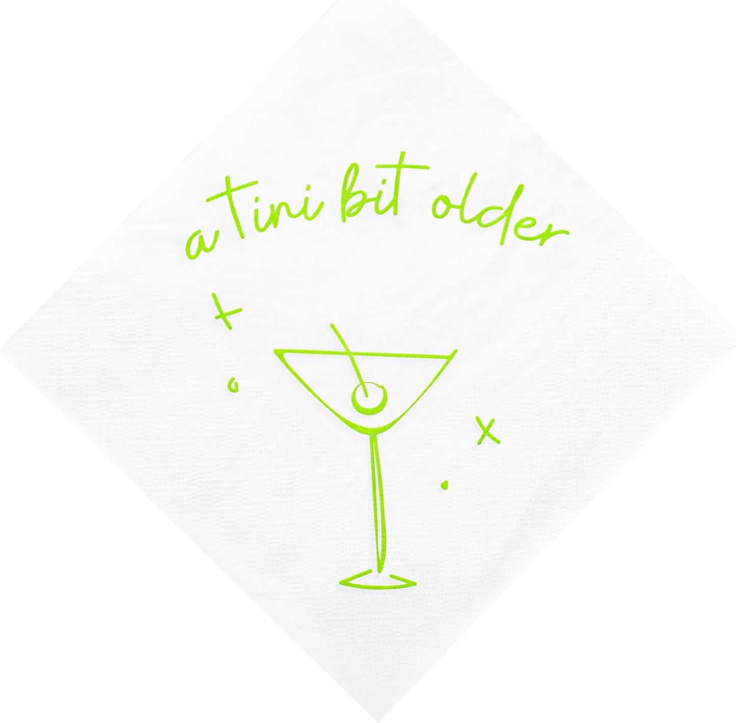 Coquette 21st Birthday Cocktail Napkins - Elyxio