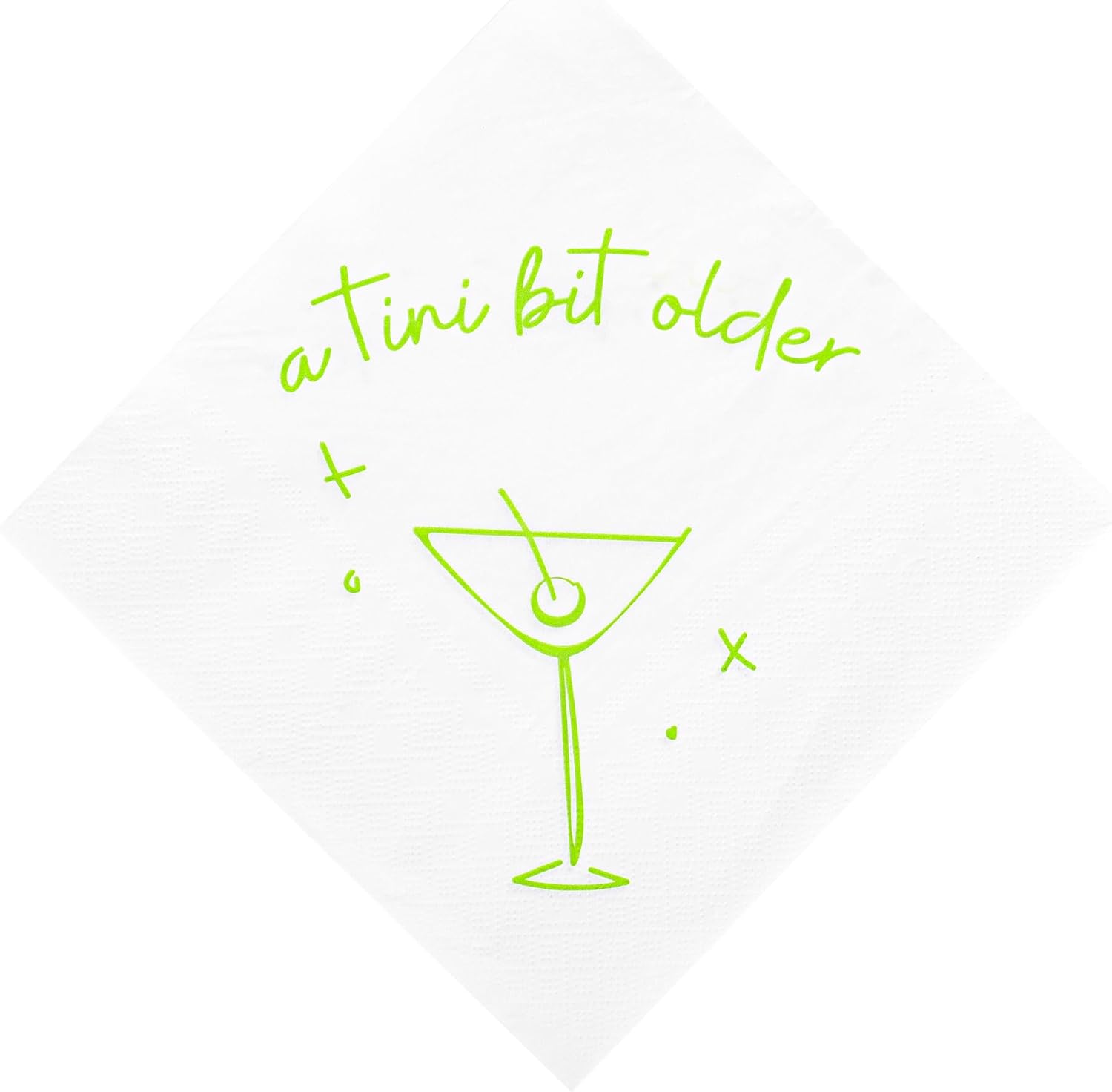 Coquette 21st Birthday Cocktail Napkins - Elyxio