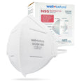 N95 Mask NIOSH Approved Respirator (White, Pack of 50) - Breathable