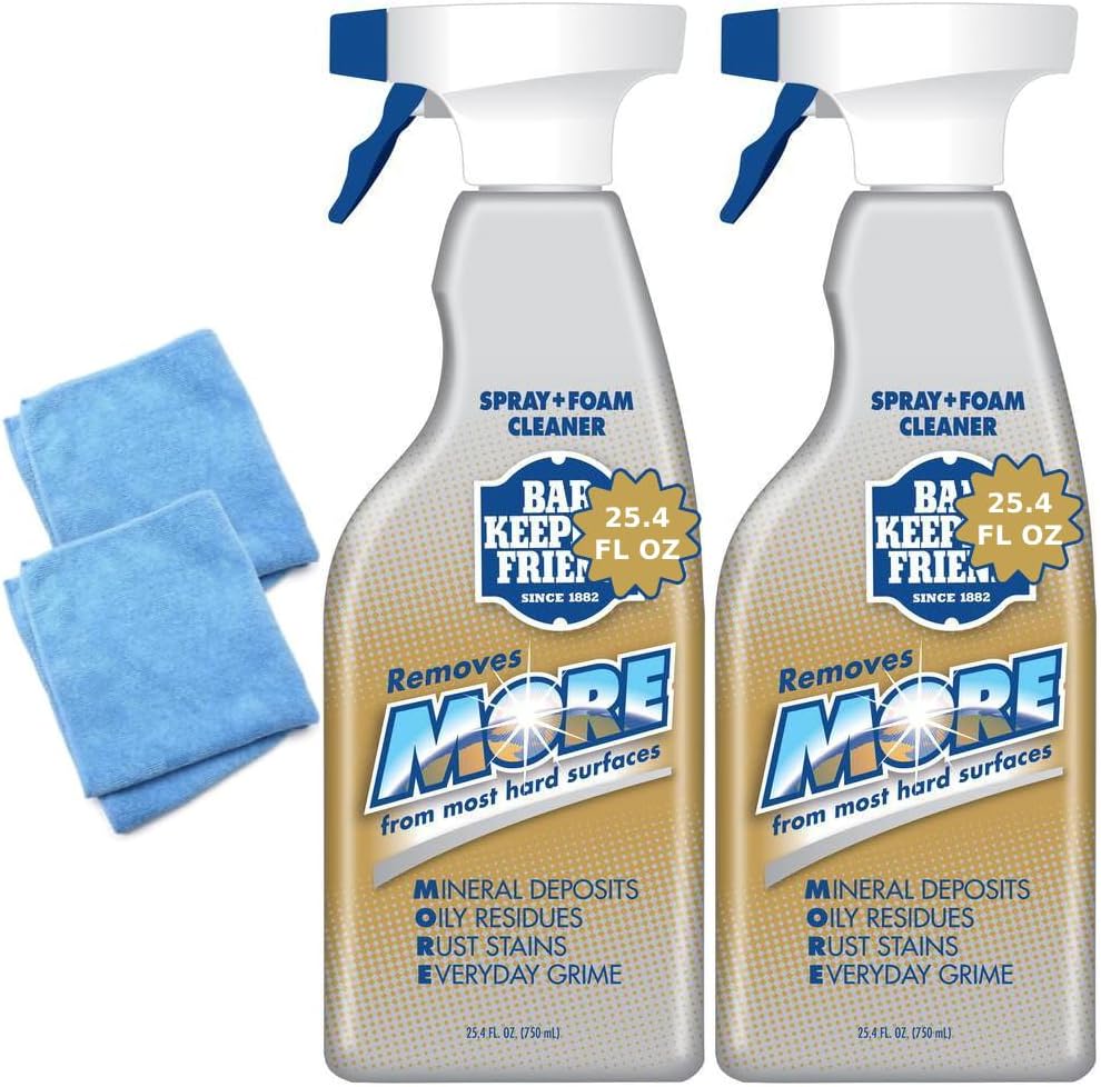Bar-Keepers-Friend More Spray and Foam Cleaner Review