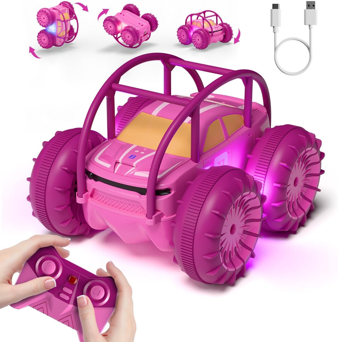MaxTronic Amphibious Remote Control Car for All Terrain Fun