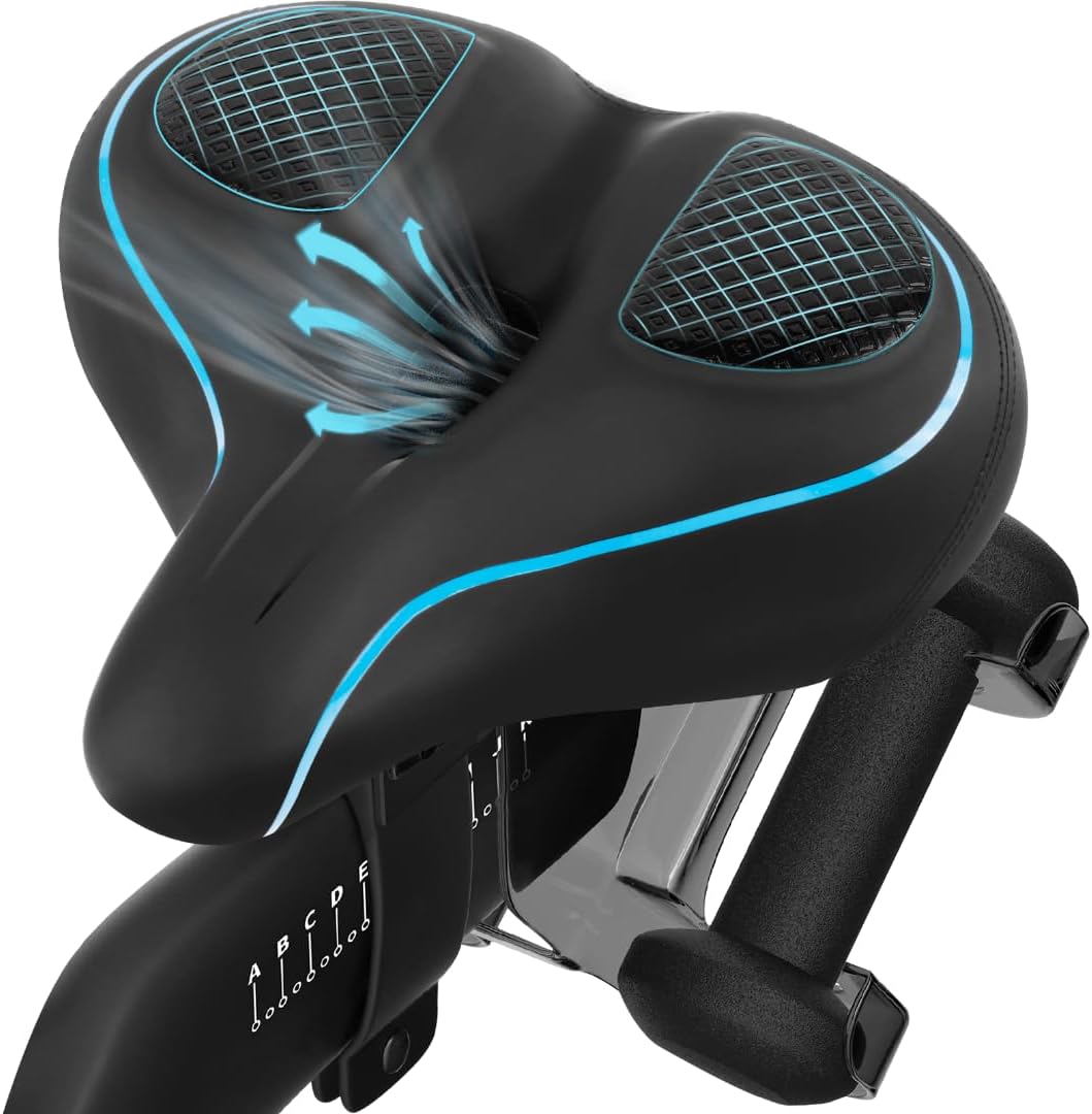 Oversized Bike Seat for Peloton and Other Bikes - Extra Comfort