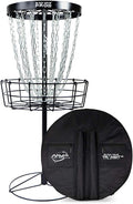 Portable MVP Black Hole Pro HD Disc Golf Basket w/ Bag