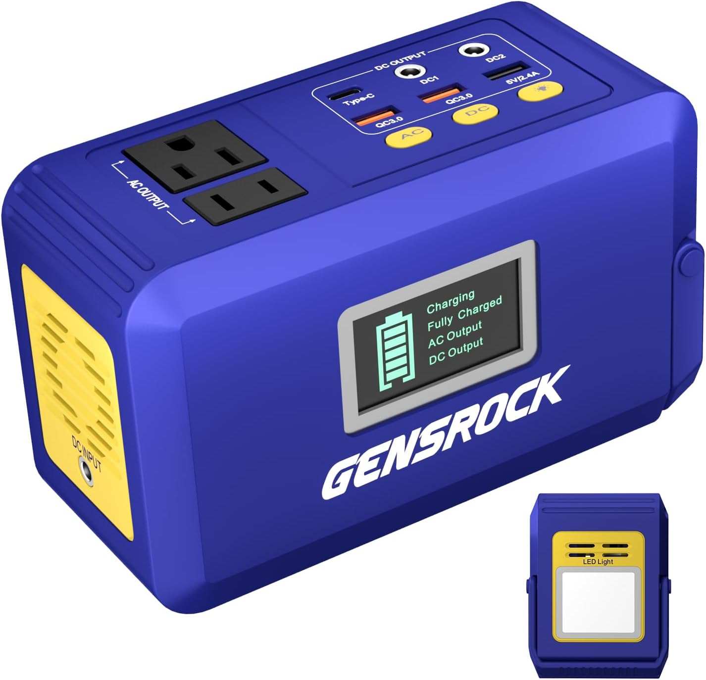 GENSROCK 24,000mAh Power Bank with AC Outlet