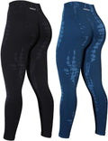 Serpent Snake Seamless Scrunch Leggings for Women 7/8 Length - Squat