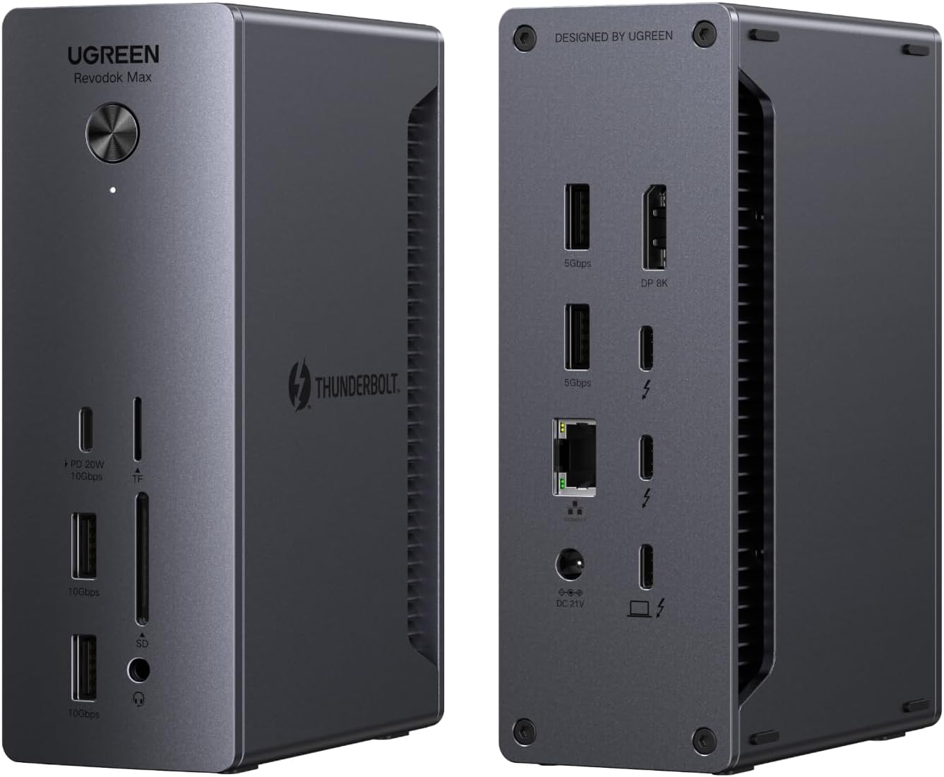 Thunderbolt 4 Dock 13-in-1 for Dual 4K Displays and 90W Charging