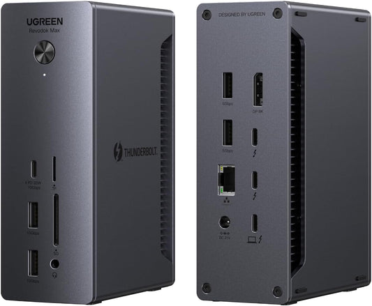 Thunderbolt 4 Dock 13-in-1 for Dual 4K Displays and 90W Charging