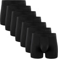 5Mayi Men's Boxer Briefs Cotton Regular Long - Comfortable Pack of 7