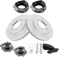 Front Performance Brake Pad & Rotor Kit Semi-Metallic - Direct Fit