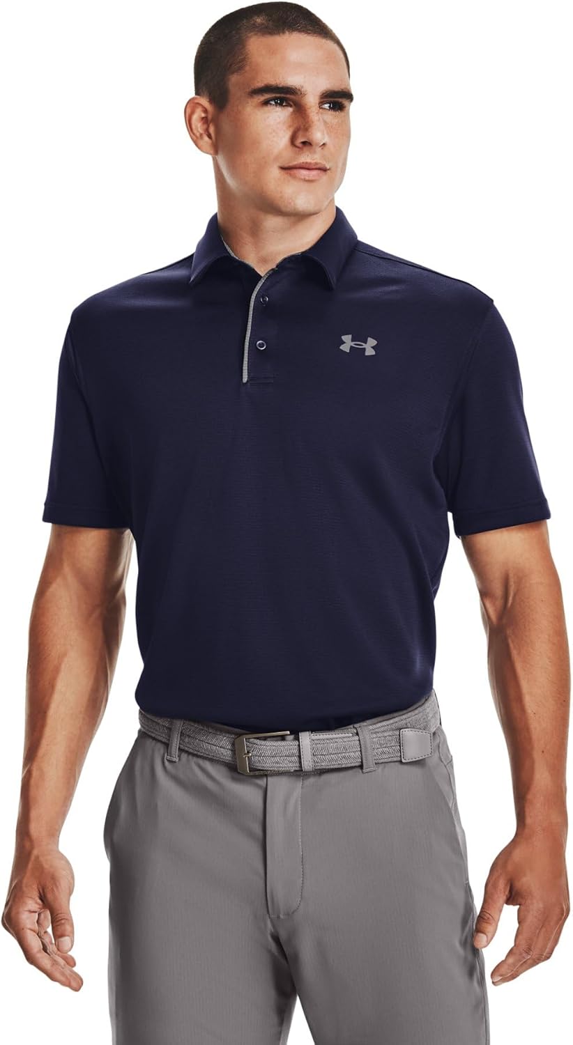 Under Armour Men's Tech Golf Polo: Soft, Light & Breathable Fabric