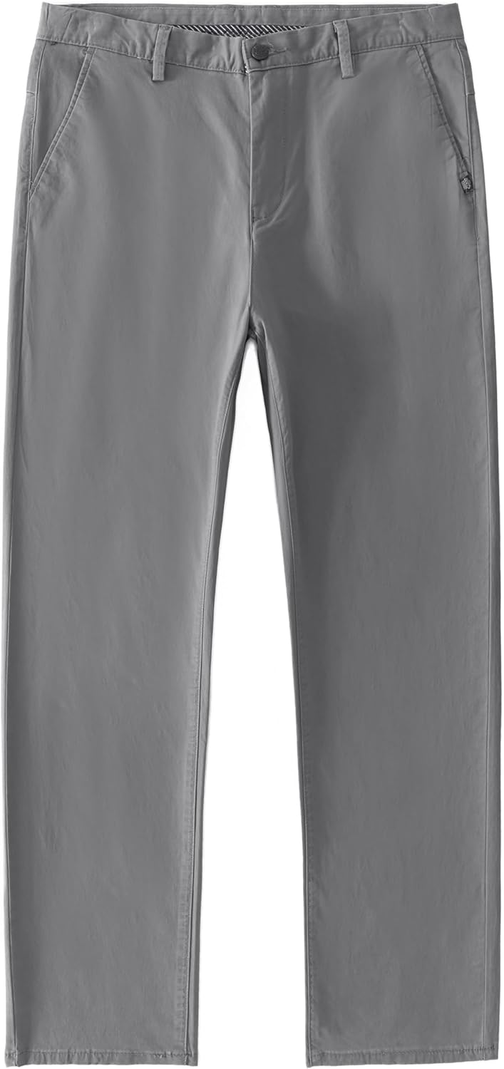 Men's Slim-Fit Stretch Cotton Chino Pants for Every Occasion