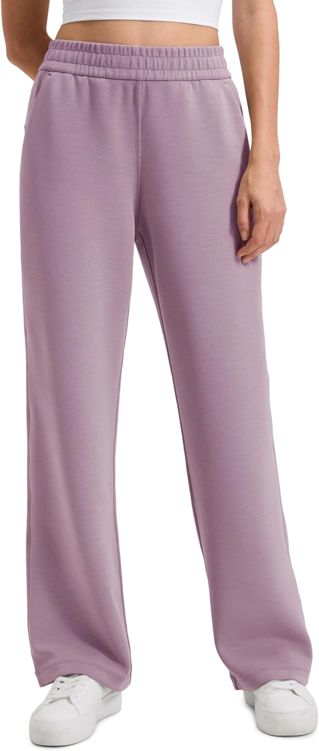 CRZ YOGA SoftAura Wide Leg Casual Sweatpants for Women