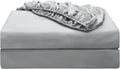 2-Pack Pure Cotton Fitted Sheet Queen Size - 16ft Deep Pocket Comfort
