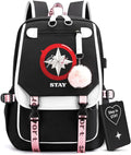 Large Capacity Laptop Bag with USB Charging and Headphone Port