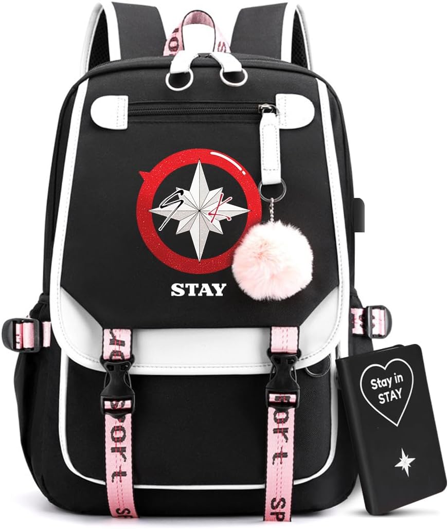 Large Capacity Laptop Bag with USB Charging and Headphone Port