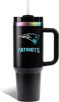 40oz NFL Game Day Tumbler - Team Color Bling, Insulated Cup