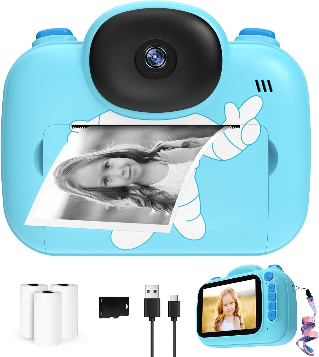 Portable Instant Print Kids Camera by UJoyFeel