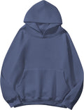 Women Solid Fleece Oversized Hoodie Sweatshirt - Cozy Everyday Layer