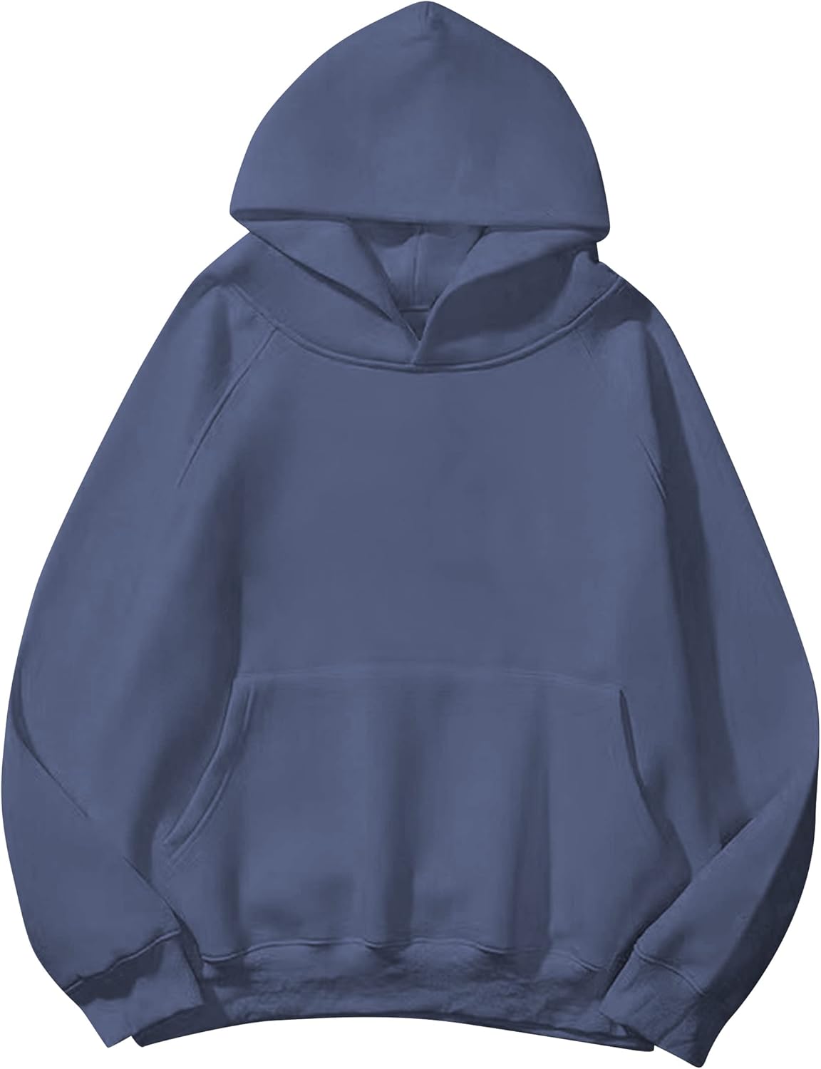 Lauweion Women Solid Basic Fleece Hoodie for Cozy Comfort